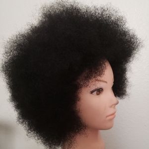 100% human hair afro wig